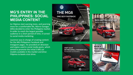 MG Philippines Social Media